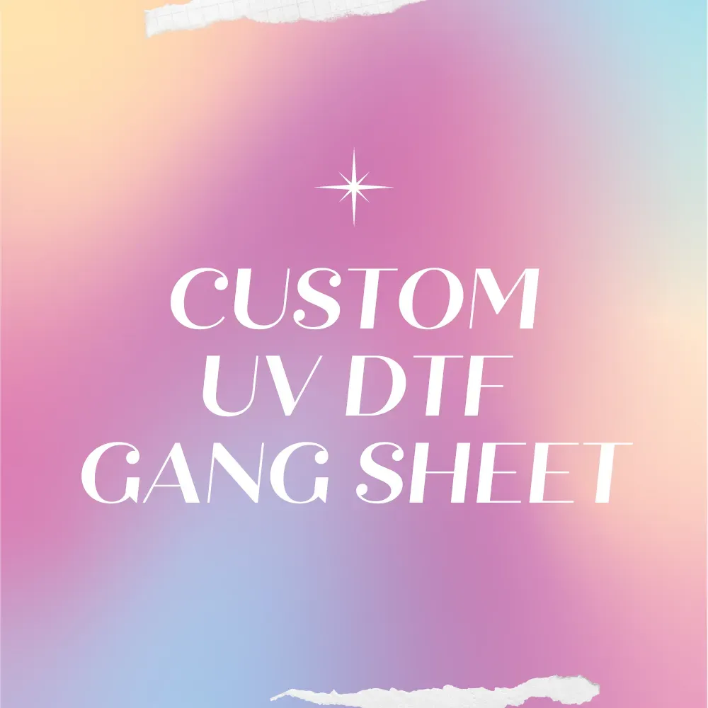 UV DTF Gangheet: Transforming Fashion Design Innovatively