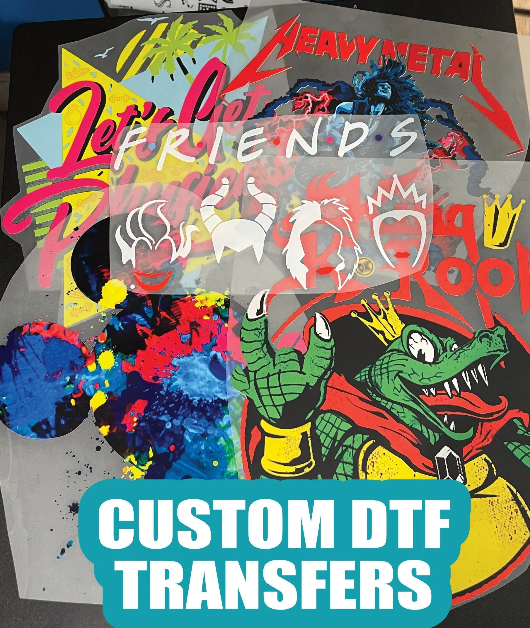 DTF Transfers: The Ultimate Guide for Custom T-Shirt Printing