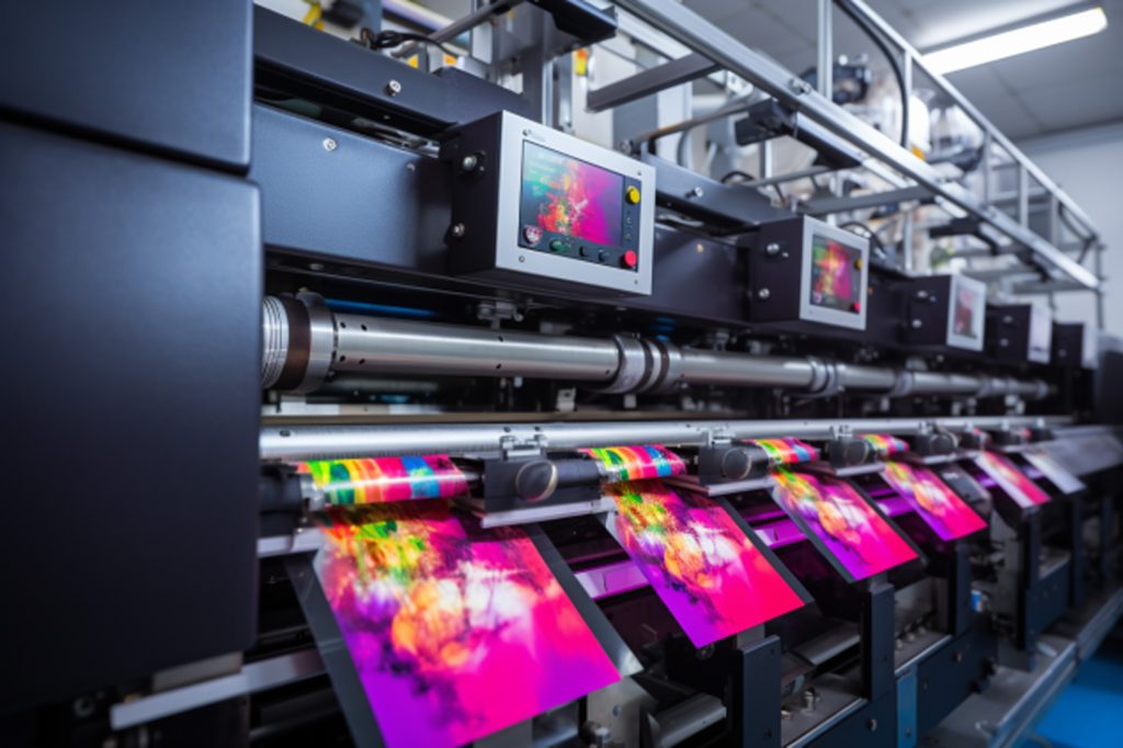 DTF Supplies: Top Picks for Beginners to Unleash Creativity Modern Printing Big Size Manufacturing Equipment Working Print Typography Factory Ai 1024x682