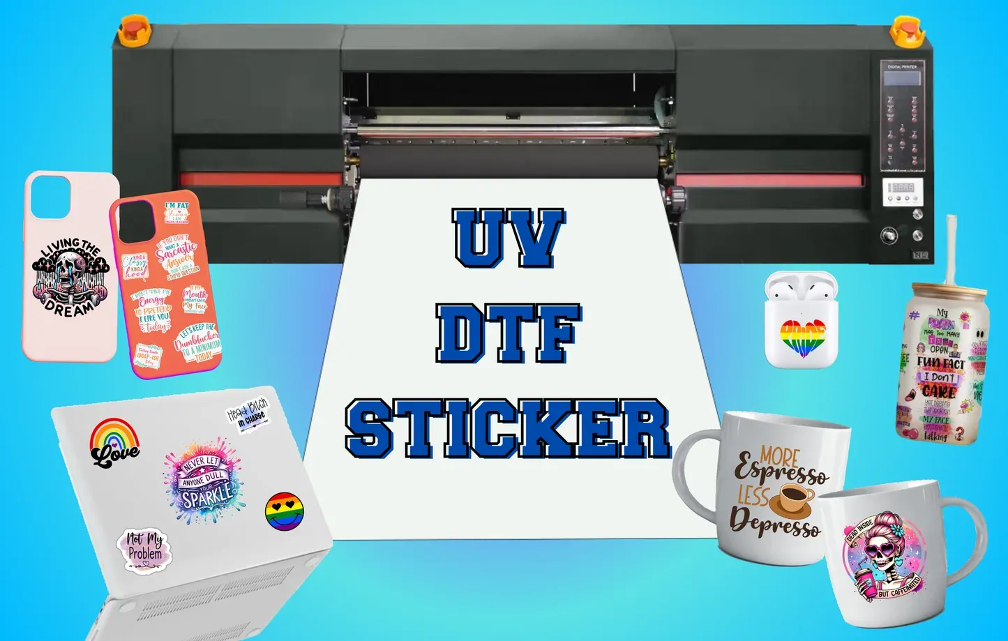UV DTF Gangheet: Revolutionizing Custom Printing Today